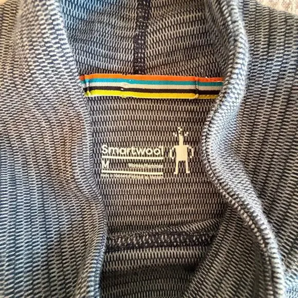 Smartwool womens 100% Merino wool sweater tunic mock neck base layer medium - Picture 9 of 9